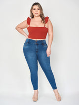 Rockstar Butt Lift Skinny Jeans 13342