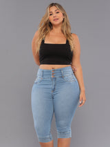 Vaqueros Capri Levanta Cola Luna 14211