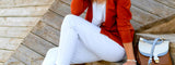 How To: Wear White Jeans in Winter