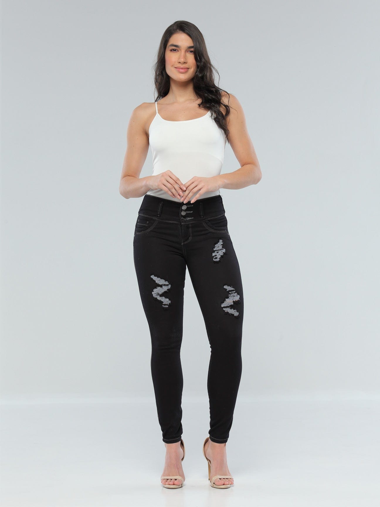 Jeans Levantamiento De Glúteos 14256
