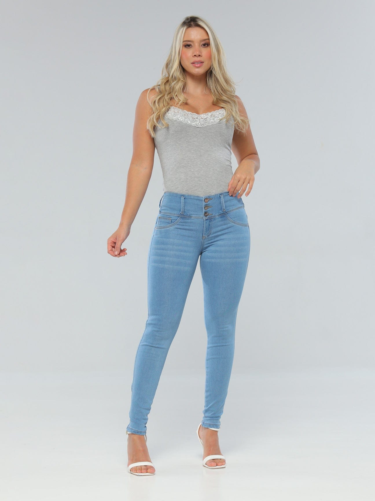 Jeans Levantamiento De Glúteos 14256