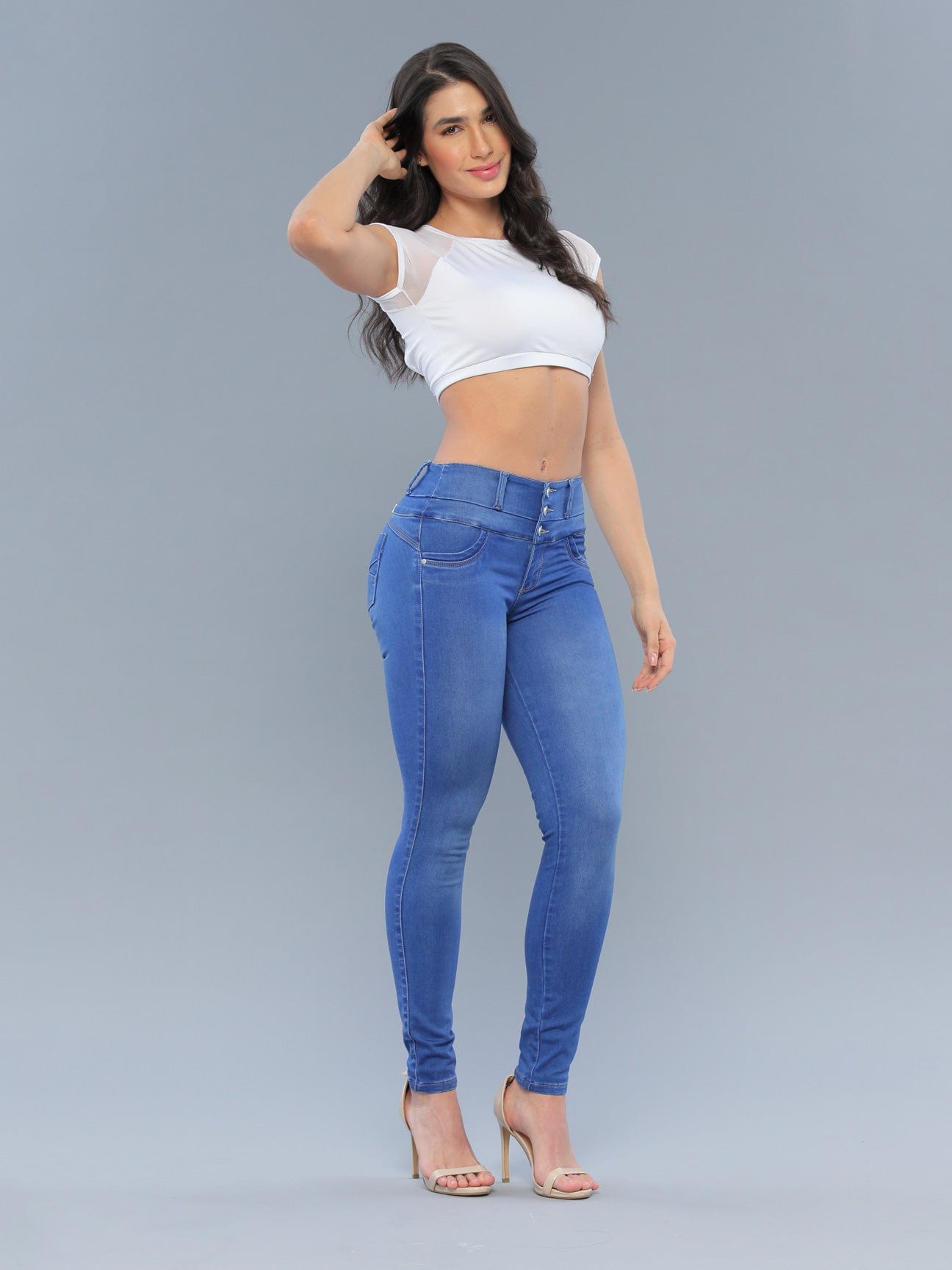 Jeans Levantamiento De Glúteos 14256