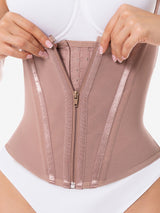 Ultra-Sculpt Waist Trainer Vest with Zipper & Hooks CH007RA