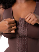 Hourglass Faja for Small Waist & Big Hips with Hooks & Bra MariaE FJ001RA