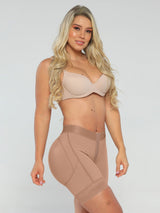 Sculpting Round Lift Shorts with Hooks NS005