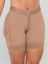 Sculpting Round Lift Shorts with Hooks NS005