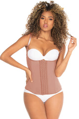 Semi Chaleco Cintura Cincher Con Ganchos Centrales NS173