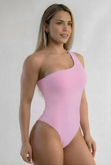 One Shoulder Smoothing Bodysuit FT110