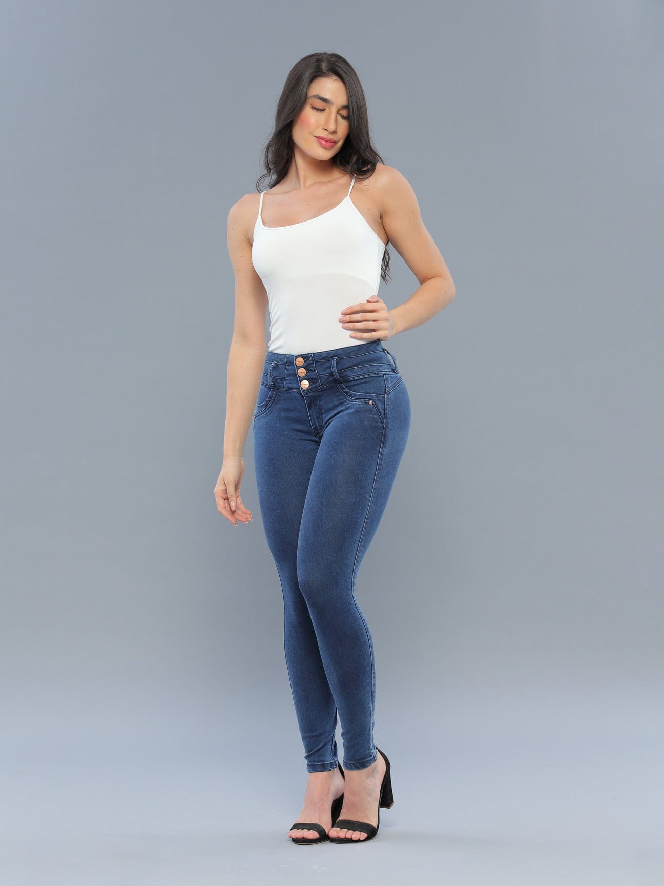 Jeans Levantamiento De Glúteos 14256