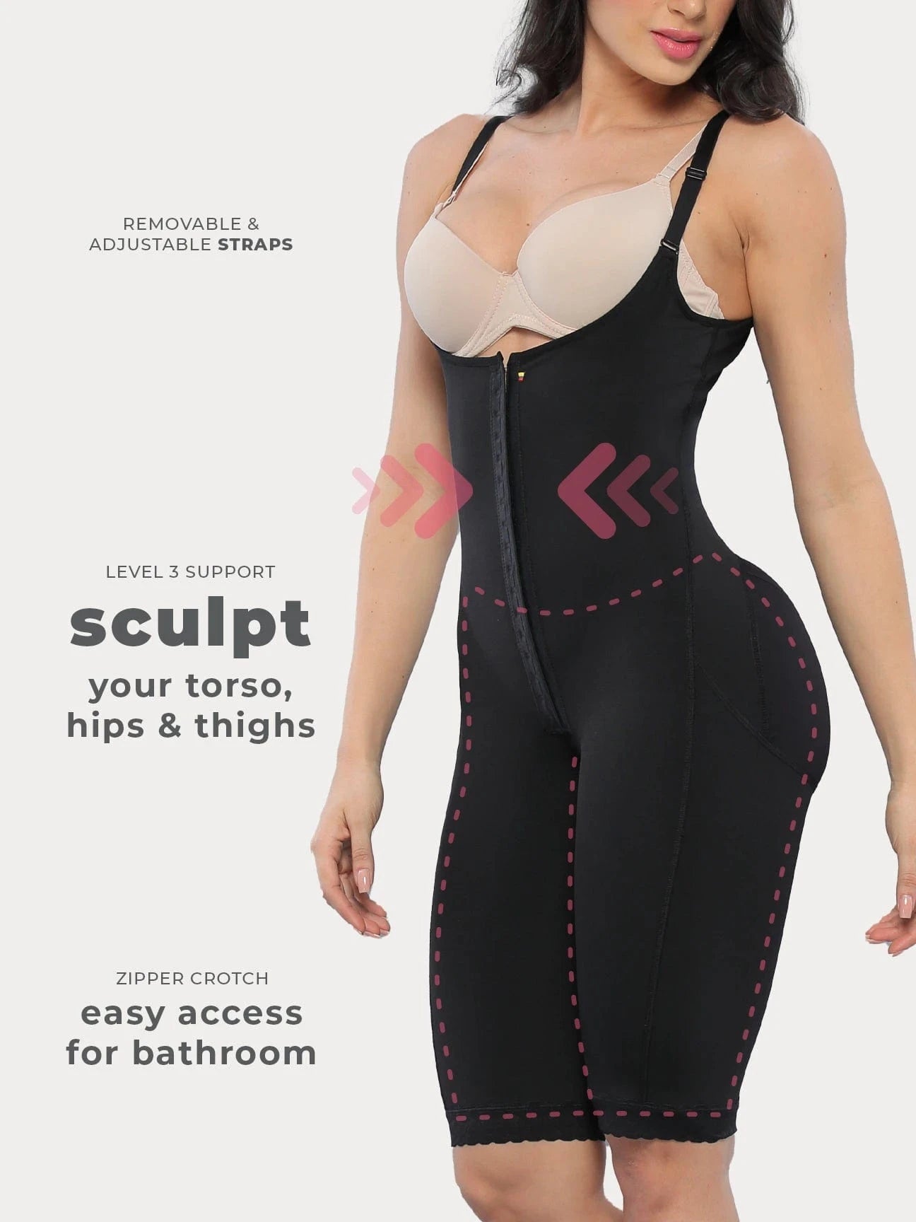 Sculpting Above the Knee Faja NS047