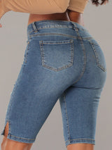 Stephanie Butt Lift Jean Capri 14179