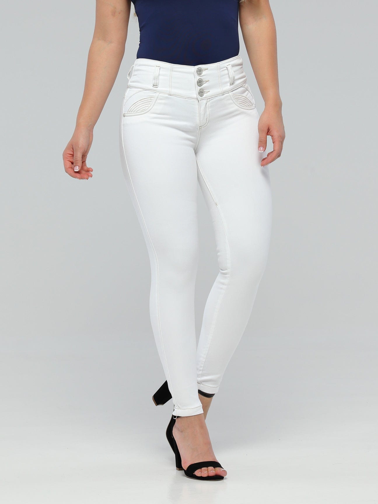 Jeans Levanta Glúteos Rosea Plena 14264 